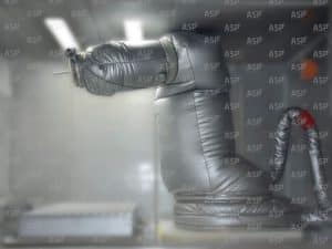Coperture protettive per robot: soluzione "copertura climatizzata” con temperatura da -40°C a +90°C