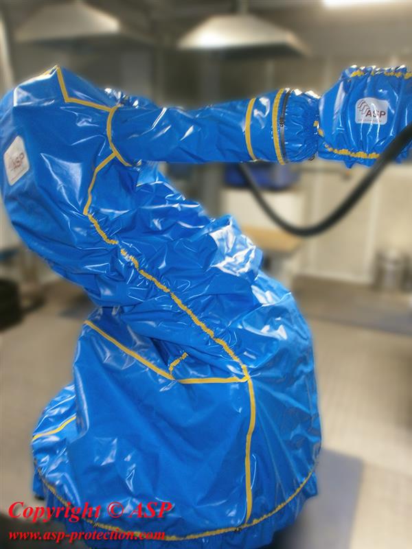 Robot protetto contro le infiltrazioni