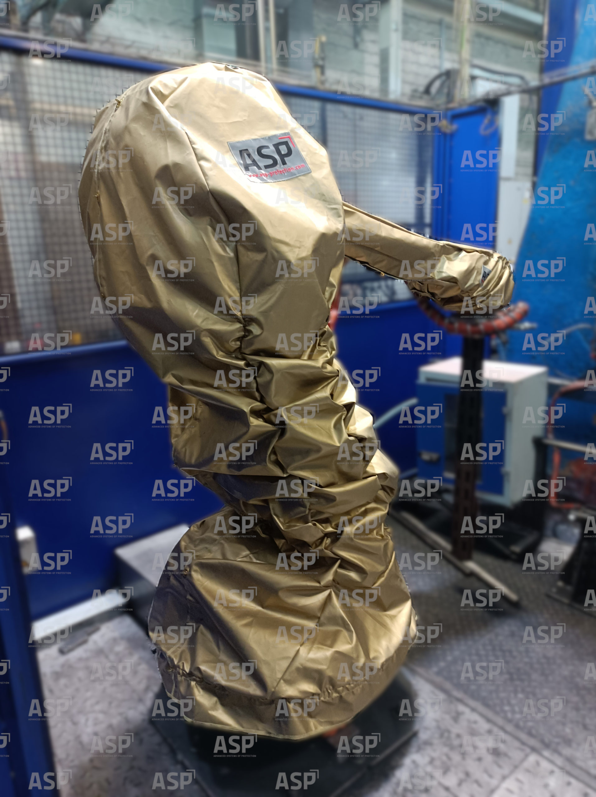 Copertura protettiva per robot ABB per fucine e fonderie